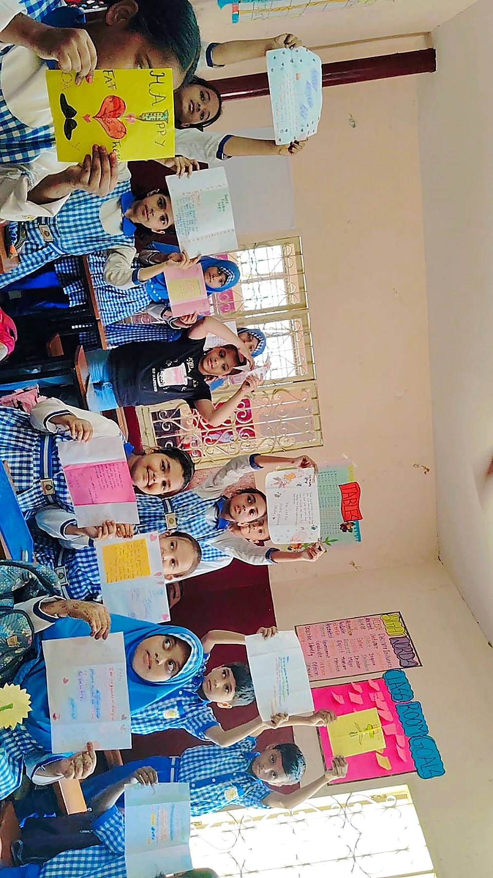 Classroom display boards