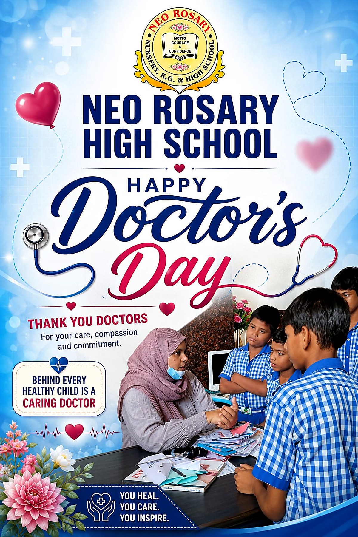 Happy Doctor's Day poster
