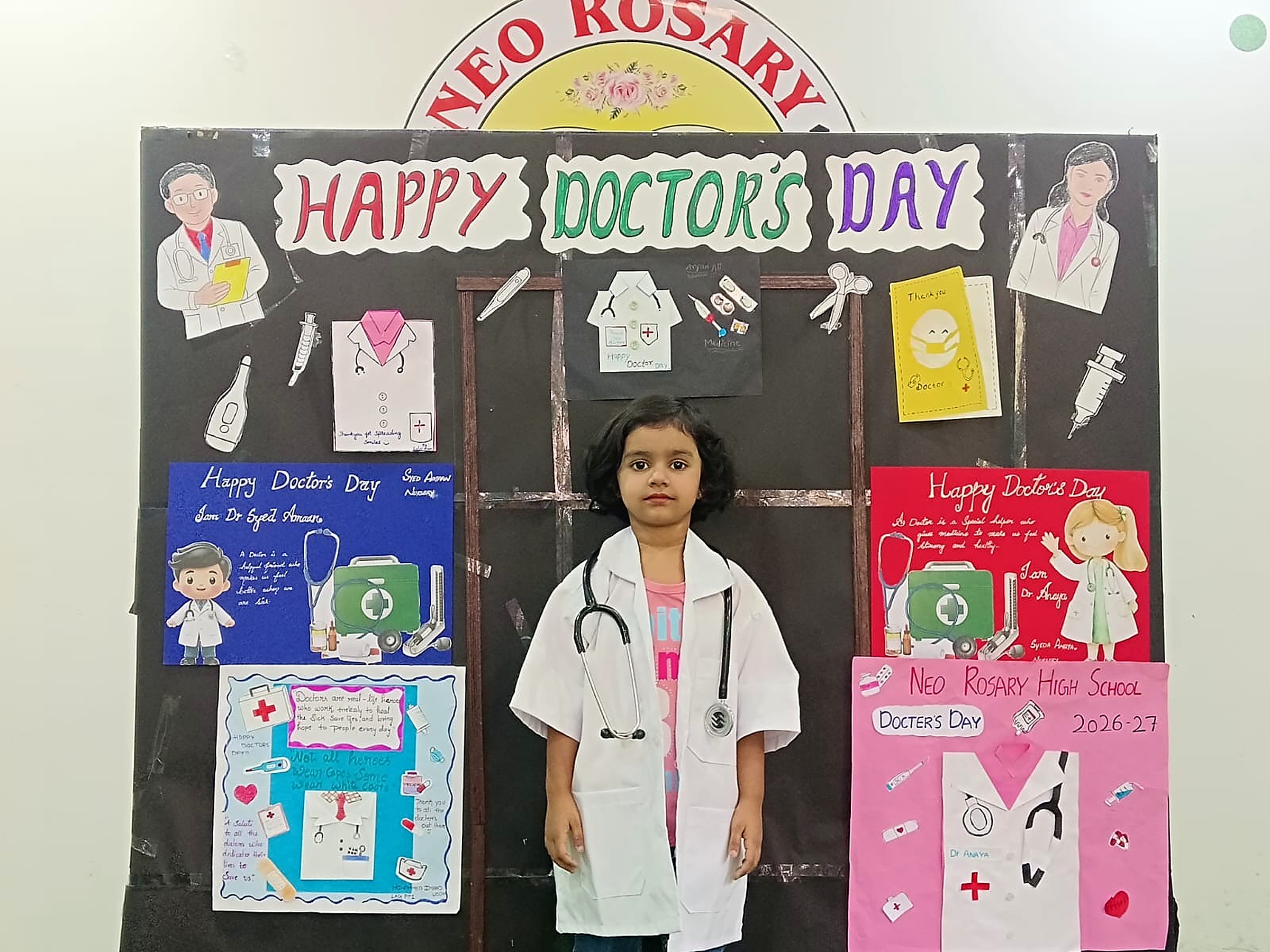 Doctor's Day display board